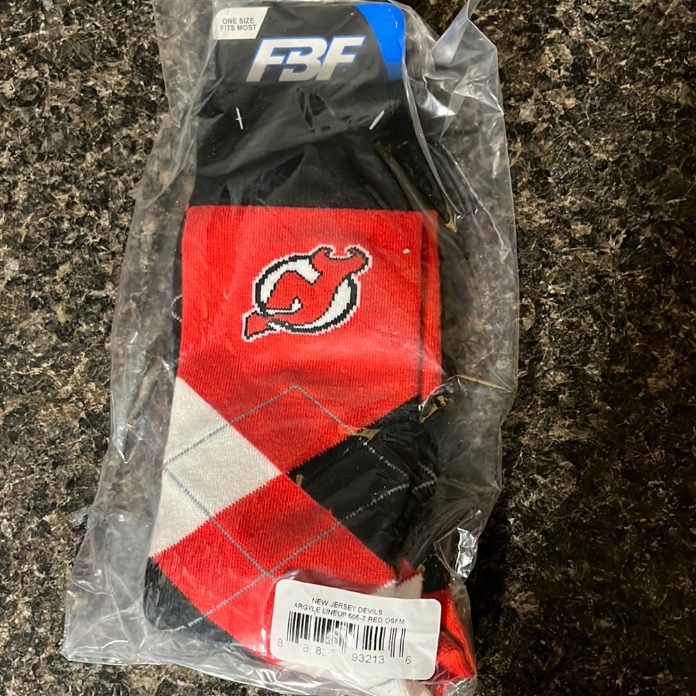 NHL New Jersey Devils Dress Socks